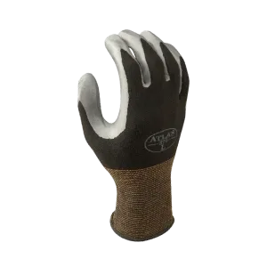 Showa Atlas 370 Gloves, Black Nitrile Palm