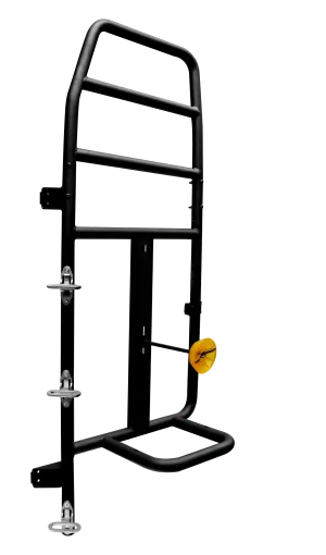 Sprinter Rear Tire Rack/Box Mount with Ladder