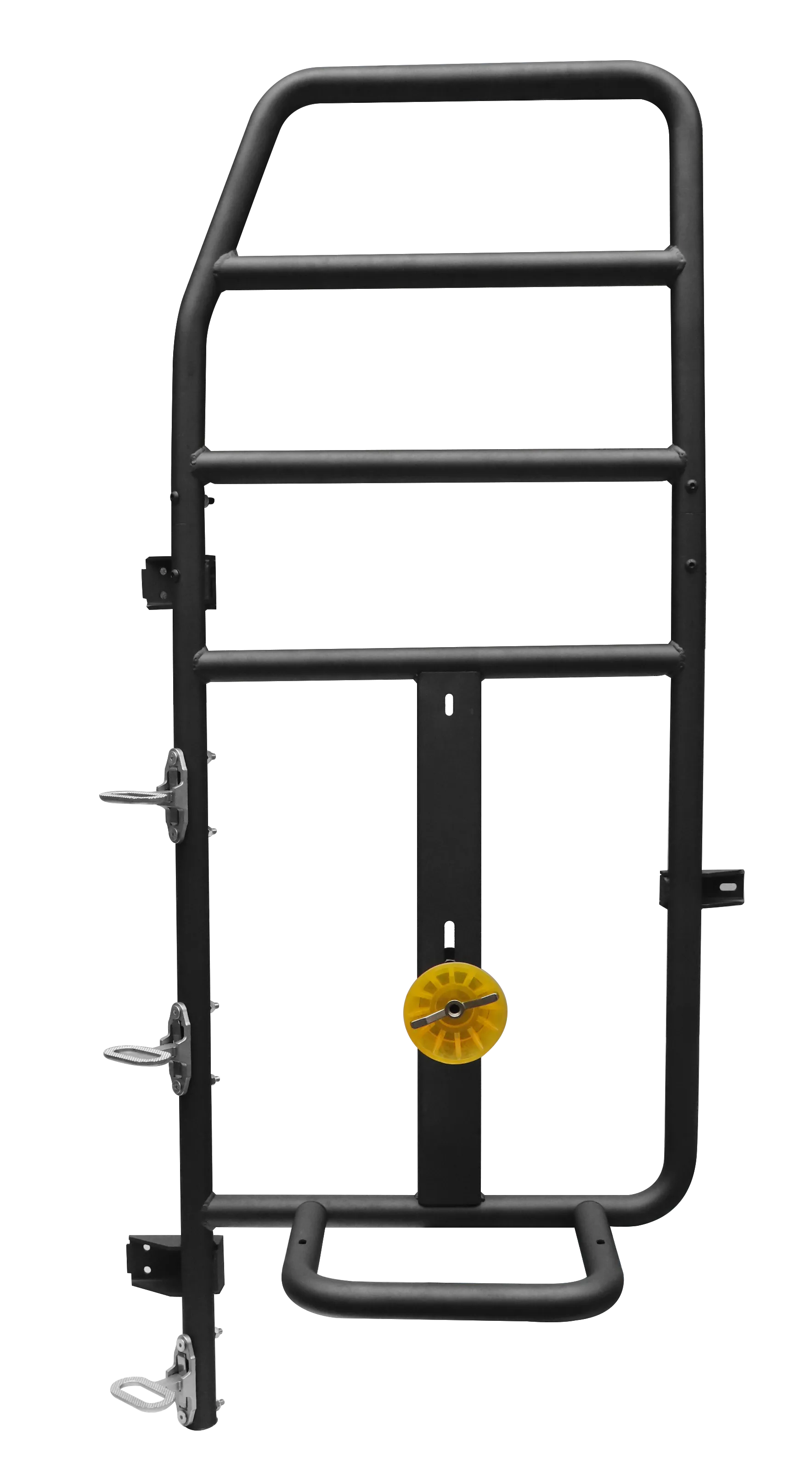 Sprinter Rear Tire Rack/Box Mount with Ladder