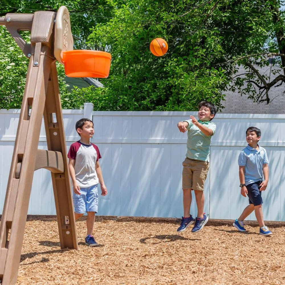 Step2 Naturally Playful Adventure Lodge Play Center with Glider for Kids