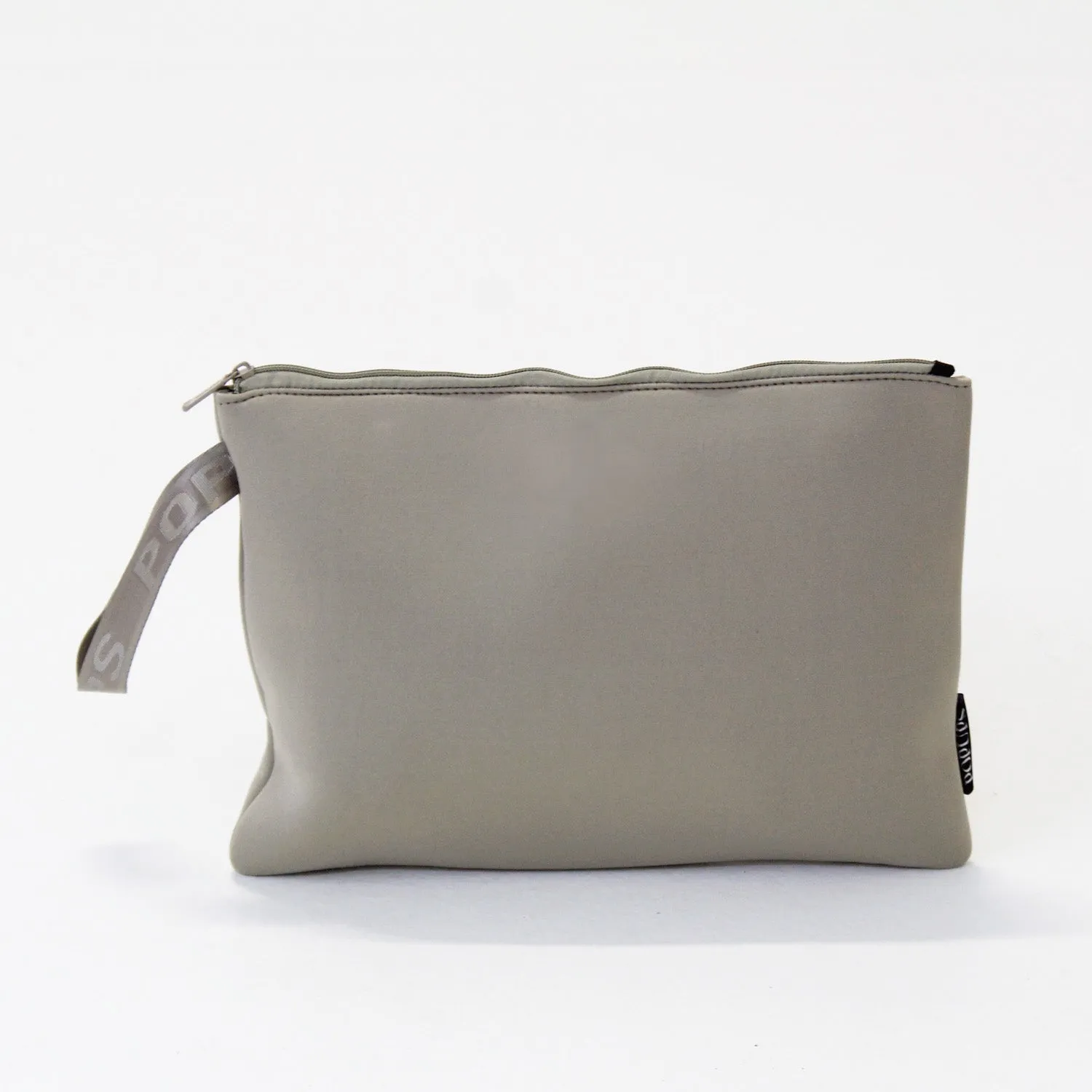 TAUPE SET: EVERYDAY TOTE   OVERSIZED WRISTLET POUCH   ESSENTIAL POUCH   MAKEUP POUCH SET   PASSPORT WALLET   PHONE BAG
