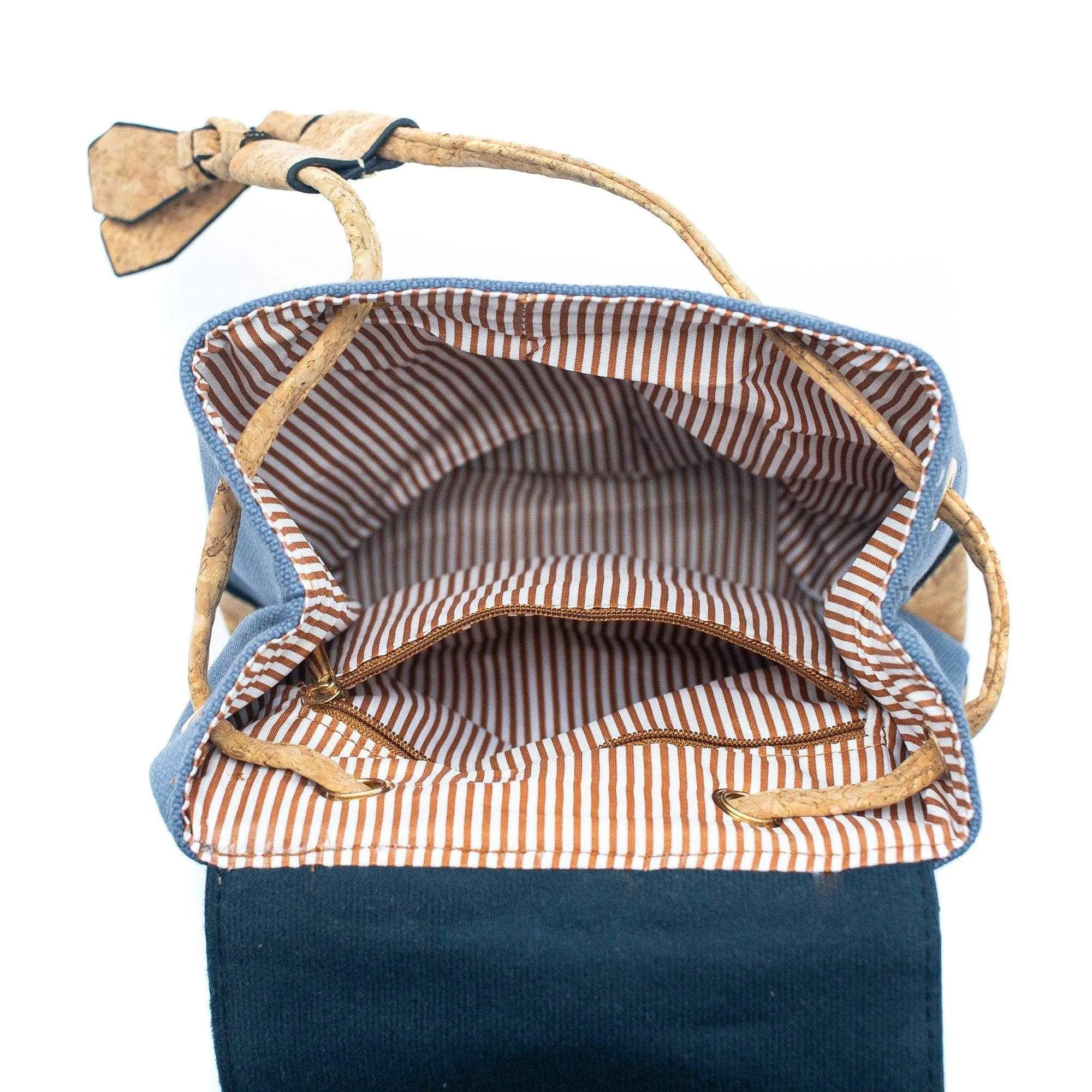 The Azure Chic: Sustainable Style on the Go