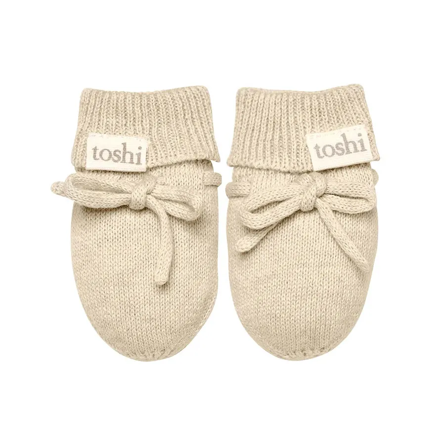 Toshi Organic Mittens - Marley / Oatmeal