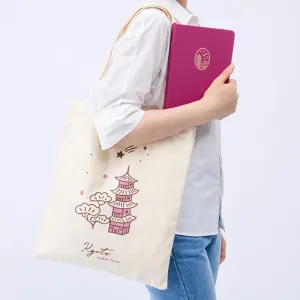 Tsuki ‘Sights of Japan’ Tokyo   Kyoto Tote Bags ☾