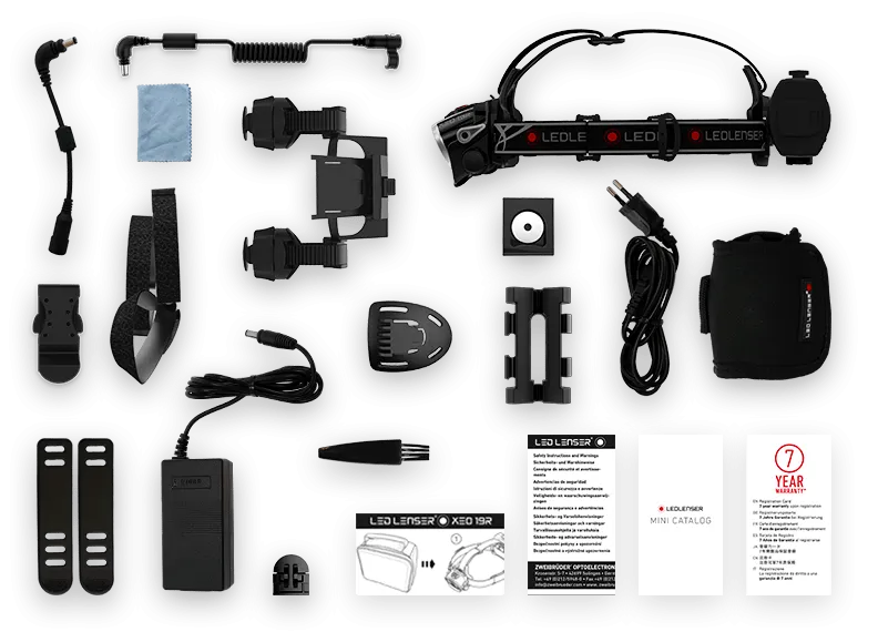 XEO19R - White Rechargeable Headlamp