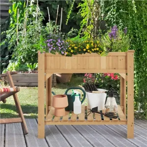 Yaheetech 8-Pocket Raised Garden Bed