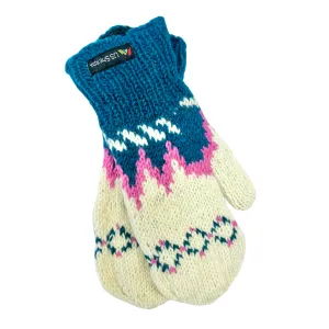 Yeti Mitten Teal/Pink